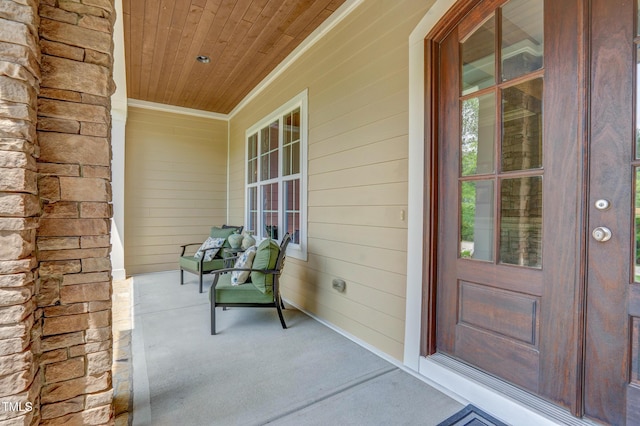 216 Colonial Ridge Dr, Pittsboro, NC 27312 - doorway to property featuring covered porch