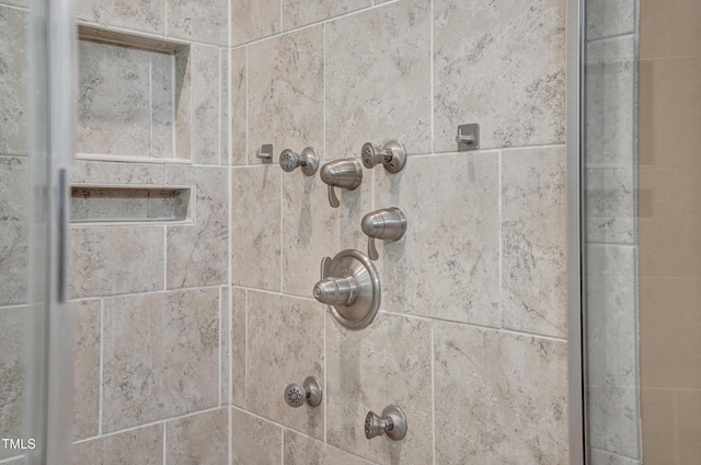 216 Colonial Ridge Dr, Pittsboro, NC 27312 - detailed view of a tile shower
