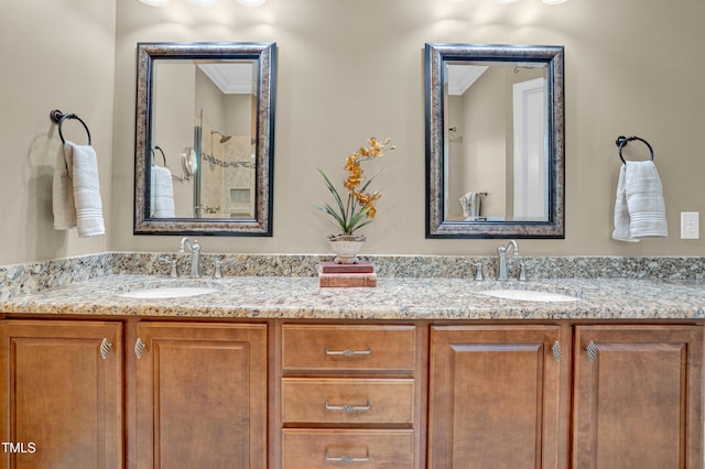 216 Colonial Ridge Dr, Pittsboro, NC 27312 - full bath with double vanity