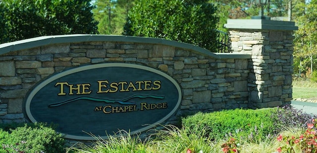 216 Colonial Ridge Dr, Pittsboro, NC 27312 - view of community sign