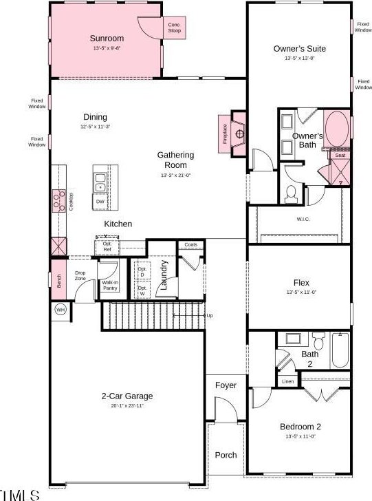 floor plan / room layout