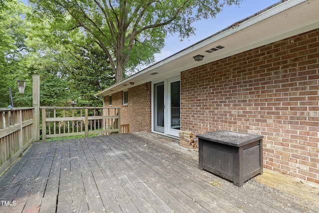 712 Beaver Dam Rd, Raleigh, NC 27607 - view of wooden terrace