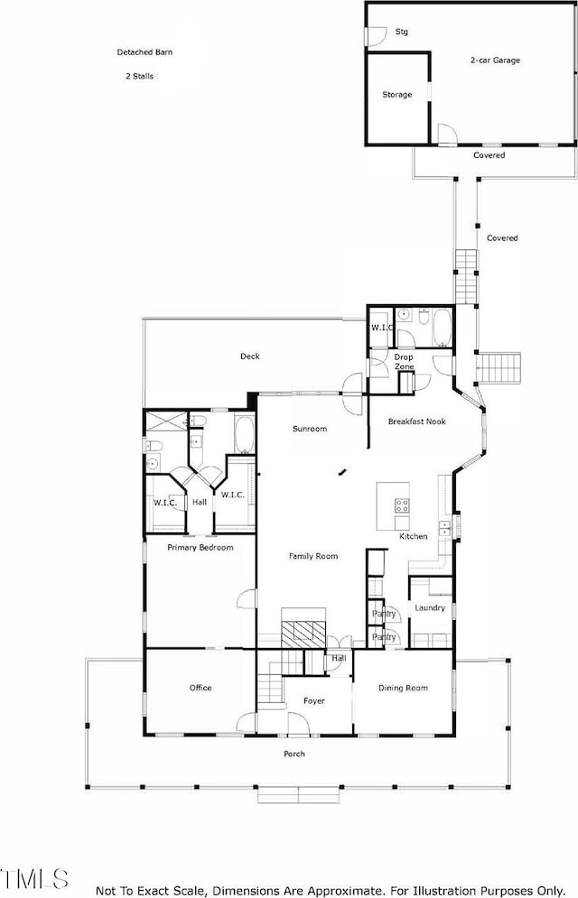 5308 Stableview Ct, Holly Springs, NC 27540 - view of property floor plan