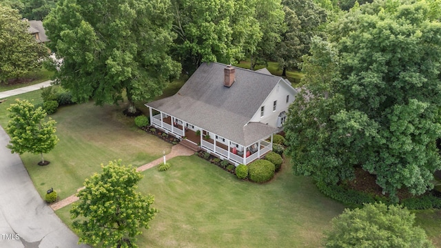 5308 Stableview Ct, Holly Springs, NC 27540 - view from above of property