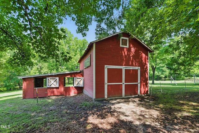 5308 Stableview Ct, Holly Springs, NC 27540 - view of outbuilding