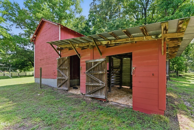 5308 Stableview Ct, Holly Springs, NC 27540 - view of outbuilding featuring an exterior structure
