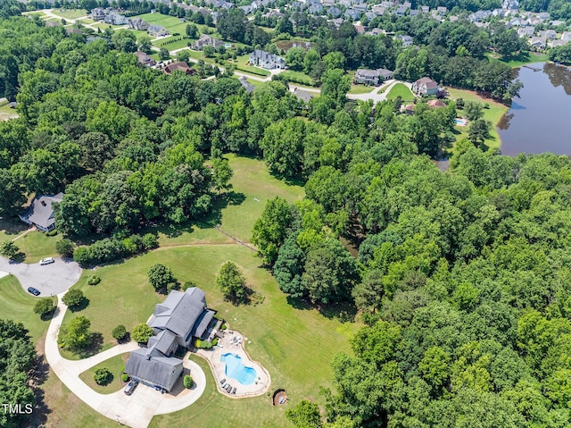 5308 Stableview Ct, Holly Springs, NC 27540 - aerial view of a large body of water