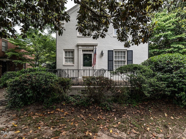 1930 Reid St, Raleigh, NC 27608 - view of front of house with brick siding