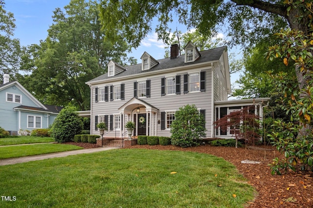 1015 Watts St, Durham, NC 27701 - view of front of house featuring a front lawn