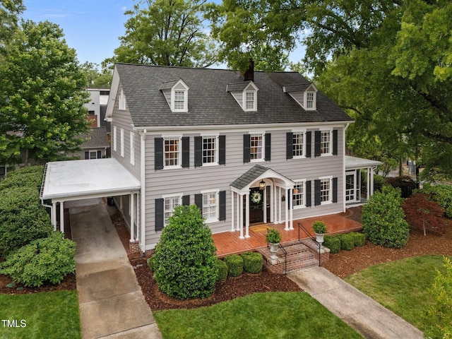 1015 Watts St, Durham, NC 27701 - colonial home with a porch