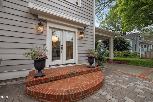 1015 Watts St, Durham, NC 27701 - entrance to property with french doors