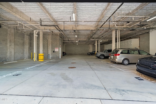 615 Daniels St Unit 215, Raleigh, NC 27605 - view of parking deck