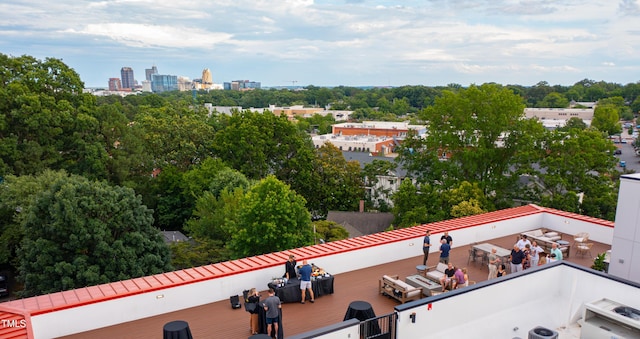 615 Daniels St Unit 215, Raleigh, NC 27605 - view of urban area with a tree filled landscape