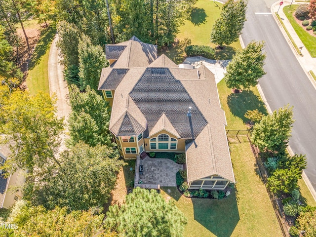 view of subject property