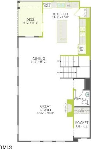 4611 Mint Leaf Ln, Raleigh, NC 27612 - view of room layout