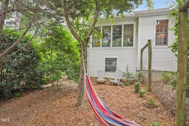 view of property exterior