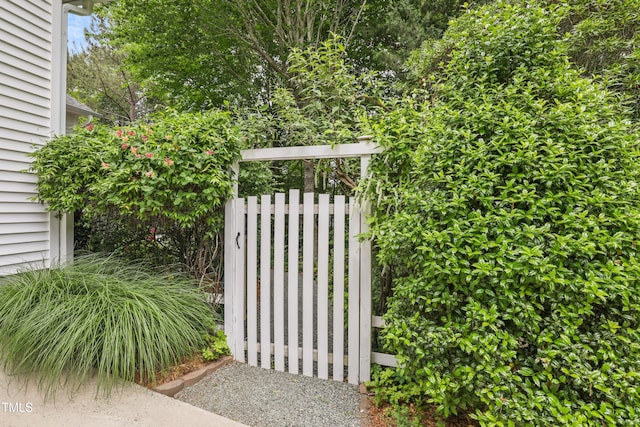 gate with fence