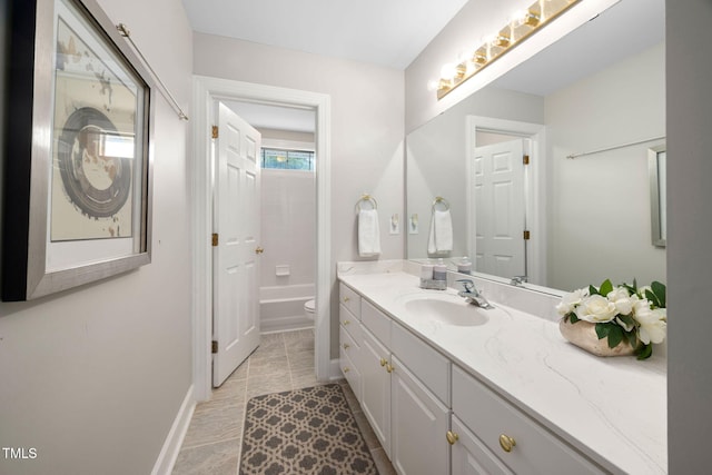 111 Gingergate Dr, Cary, NC 27519 - bathroom featuring vanity and shower / tub combination