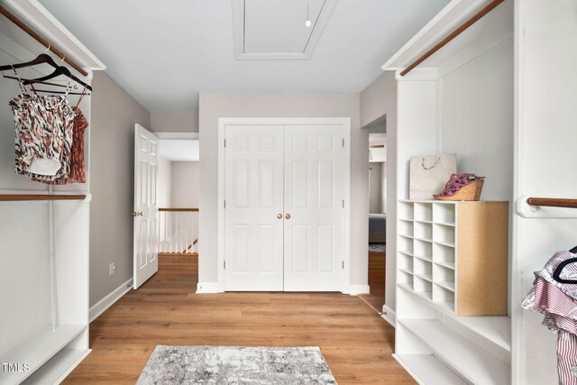 111 Gingergate Dr, Cary, NC 27519 - bedroom with wood finished floors and a closet