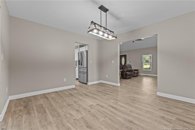 300 Fox Ridge Rd, Warsaw, NC 28398 - spare room with light wood finished floors and baseboards