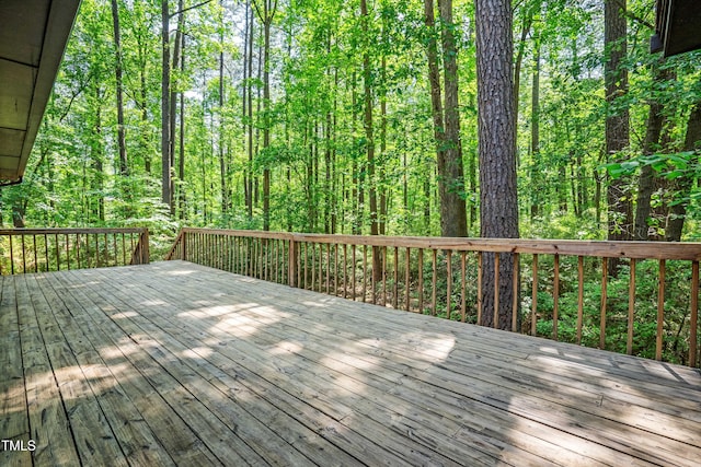 1608 New Hill Olive Chapel Rd, Apex, NC 27502 - wooden deck with a view of trees