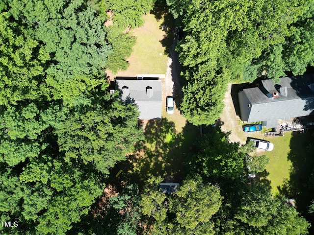 129 Clark Ct, Youngsville, NC 27596 - aerial view of property and surrounding area
