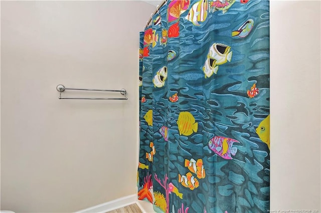 1501 E 6th St, Lumberton, NC 28358 - bathroom featuring baseboards