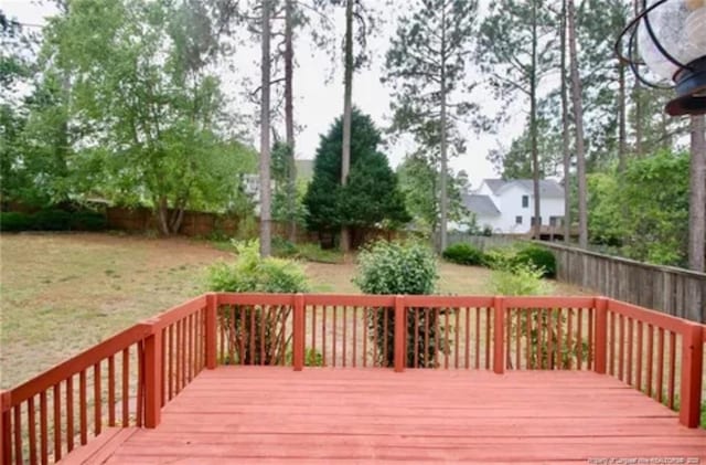 view of deck