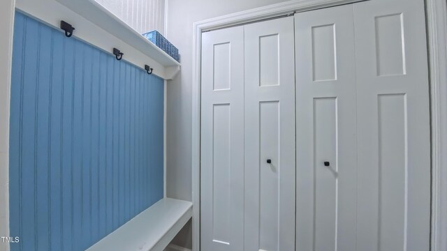 view of mudroom