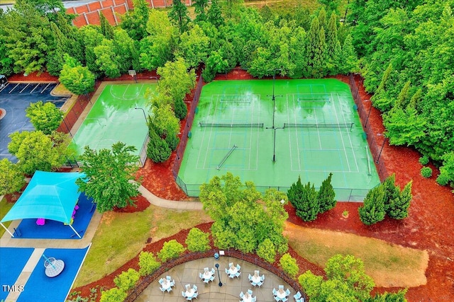 aerial view
