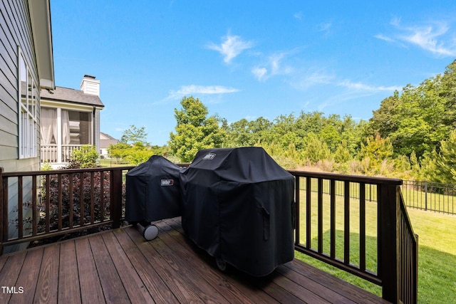 192 Logbridge Rd, Chapel Hill, NC 27516 - view of wooden terrace