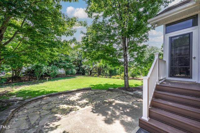 1218 Crystalwater Dr, Fuquay Varina, NC 27526 - view of patio / terrace