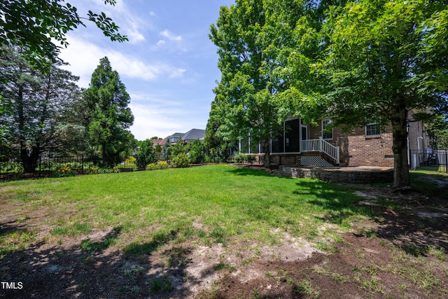 1218 Crystalwater Dr, Fuquay Varina, NC 27526 - view of yard