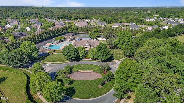 2096 Dowell Ct, Burlington, NC 27215 - view of property location with a forest and nearby suburban area