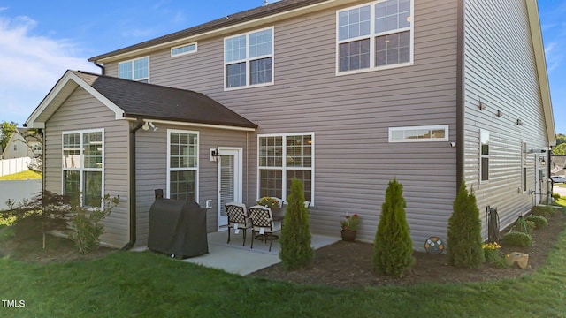 2096 Dowell Ct, Burlington, NC 27215 - back of house featuring a patio area