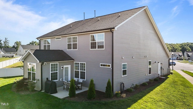 2096 Dowell Ct, Burlington, NC 27215 - rear view of property featuring a patio