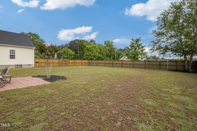 100 Jonathans Pl, Goldsboro, NC 27534 - view of yard featuring a patio