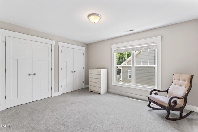 3914 Old Chapel Hill Rd, Durham, NC 27707 - sitting room with carpet floors and baseboards