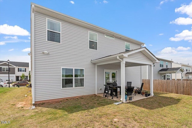 637 Marrian Dr, Clayton, NC 27520 - rear view of property featuring a patio