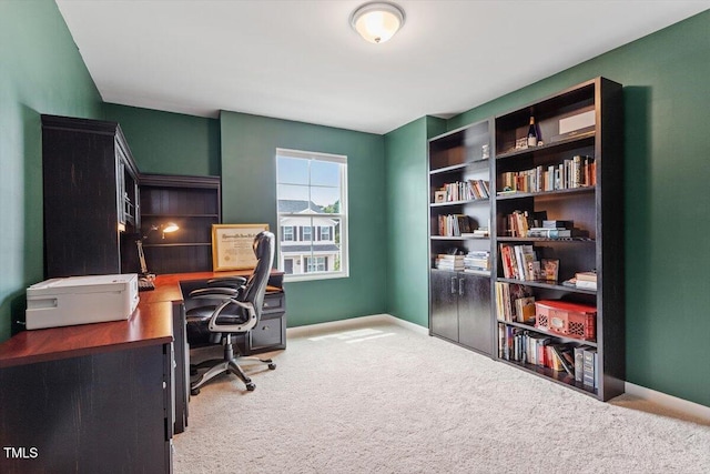 637 Marrian Dr, Clayton, NC 27520 - office featuring carpet floors and baseboards