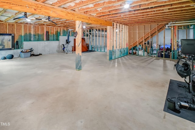 82 Idlewood Ln, Clayton, NC 27527 - view of unfinished basement
