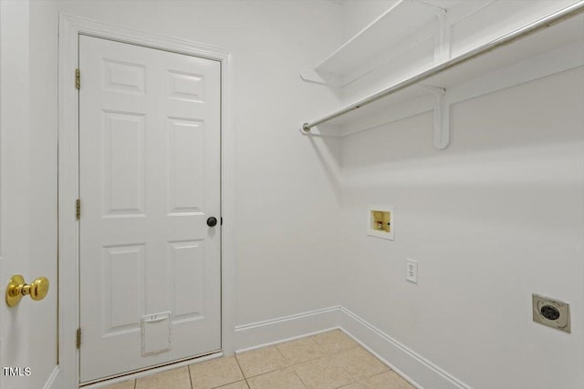 6335 Cedar Waters Dr, Raleigh, NC 27607 - laundry area featuring baseboards, washer hookup, and hookup for an electric dryer