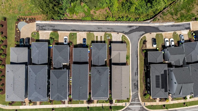 aerial view of property's location