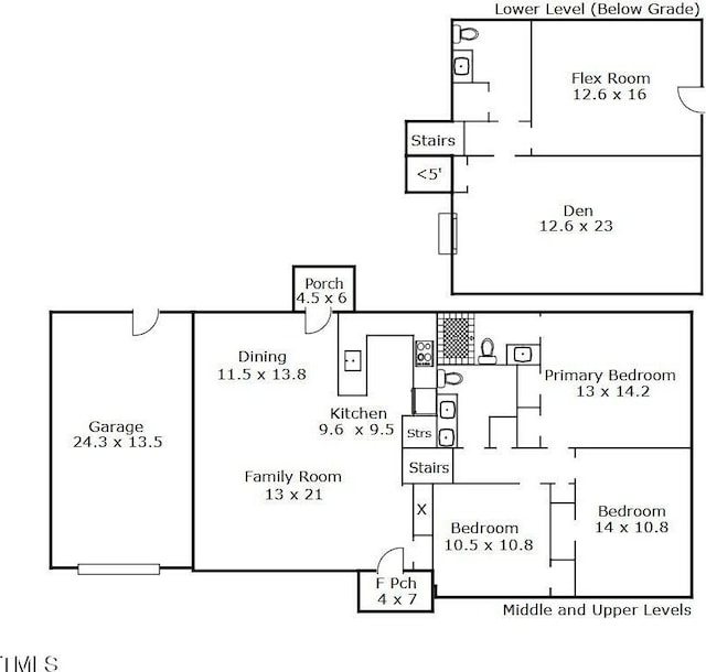4307 Pope Rd, Durham, NC 27707 - room layout