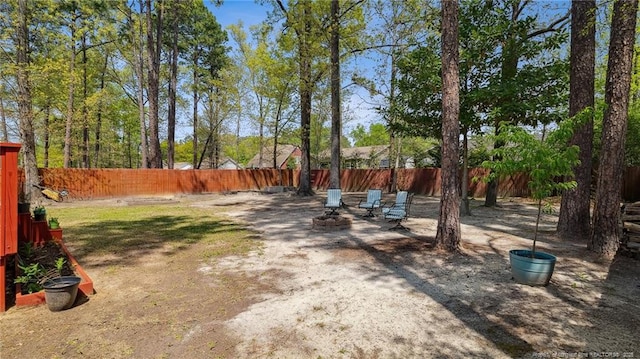 116 Argyll Ave, Aberdeen, NC 28315 - view of fenced backyard