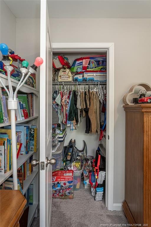 view of closet