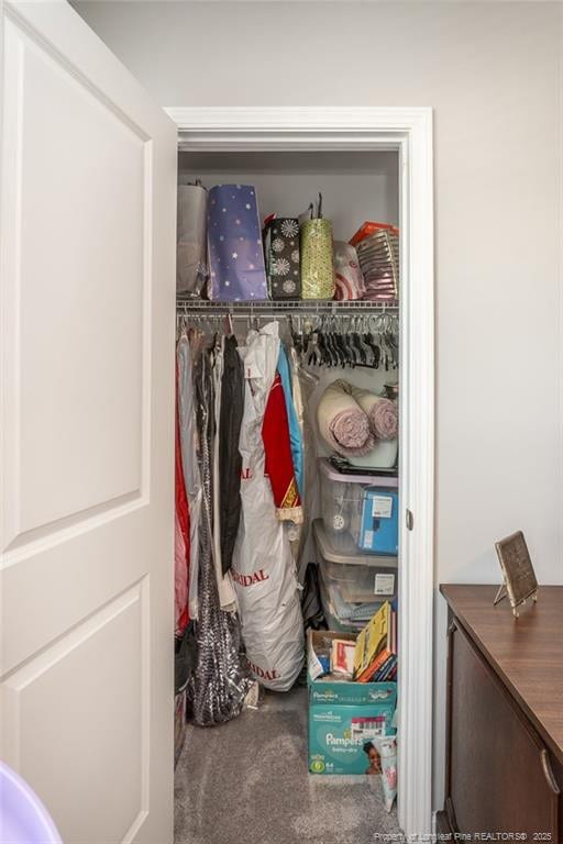 view of closet