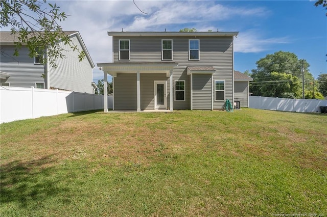 view of rear view of property