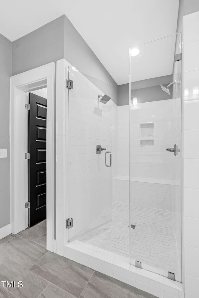 full bath with a stall shower