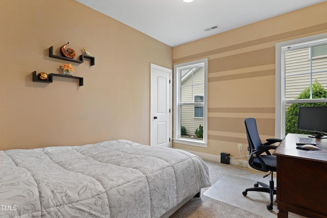 13 Nettletree Creek Ct, Youngsville, NC 27596 - bedroom with carpet floors, baseboards, and an office area